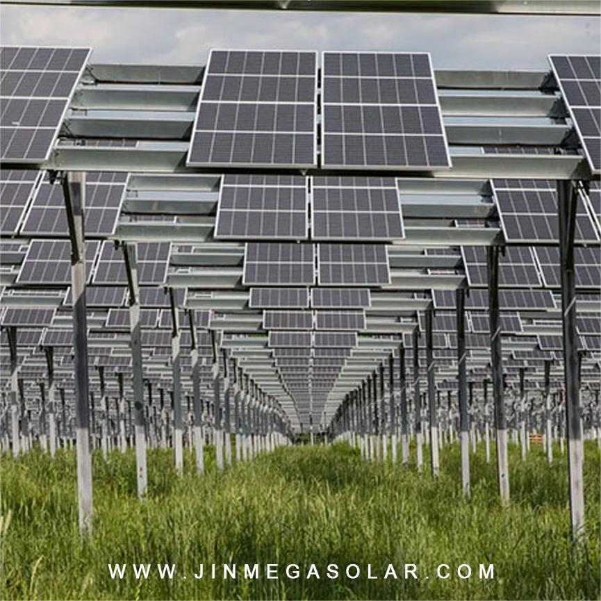 ผลิตภัณฑ์เด่น | ระบบติดตั้งโซลาร์เซลล์สำหรับพื้นที่เกษตรกรรม JinMega I